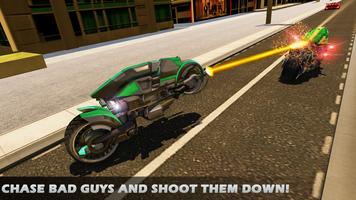 Multi Robot Police Bike Criminal Gangster Chase screenshot 2