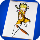 Hero Goku Super Saiyan Coloring Game for Kids APK