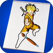 Download  Hero Goku Super Saiyan Coloring Game for Kids 