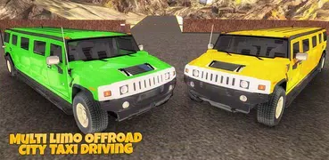 Multi Limo Offroad City Taxi Driving Real Taxi Sim