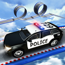 Impossible 4x4 Police Car Racing Plain Ramp Stunts APK