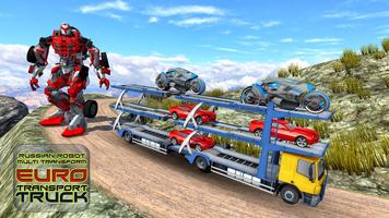 Multi Robot Transport Offroad Cargo Euro Truck screenshot 2