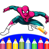 Download  Spider Hero Amazing Coloring Book 