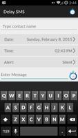 DelaySms: Schedule text پوسٹر