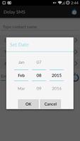 DelaySms: Schedule text Screenshot 1