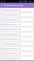 20-20 Economics Quiz capture d'écran 2