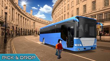 Free Offroad Hill Public Heavy Bus Simulator 2018 Affiche
