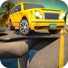 Impossible Crossing Broken Bridge Car Driving Game ícone