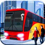 Bus urbain moderne 2018 icône