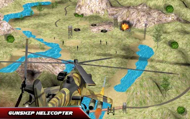 download Gunship Heli Air Battle 3D APK