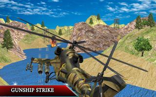 Gunship Heli Air Battle 3D Affiche