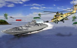 Gunship Heli Air Battle 3D capture d'écran 1
