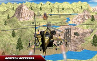 Gunship Heli Air Battle 3D capture d'écran 2