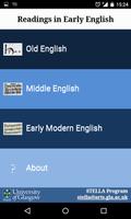 Readings in Early English الملصق