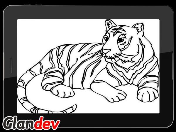 5100 Cara Gambar Hewan Harimau HD Terbaru