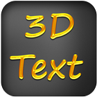 My Name 3D Text أيقونة