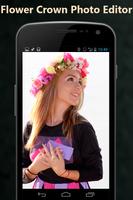 Flower Crown Photo Editor Cartaz