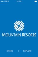 Mountain Resorts Affiche