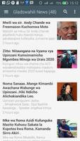 Gladswahili News capture d'écran 1