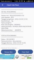 Cek Resi SAP Ekspedisi capture d'écran 1
