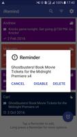 iRemind capture d'écran 2