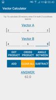 Vector Calculator Plakat