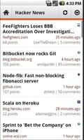 Hacker News Droid Affiche