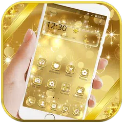 Descargar APK de Papel pintado brillo oro tema brillo oro Glitter