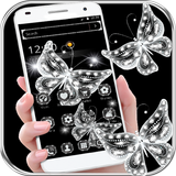 آیکون‌ Diamond butterfly Theme