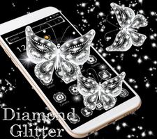 Diamond butterfly Theme पोस्टर