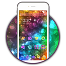 Glitter Neon Star Theme APK