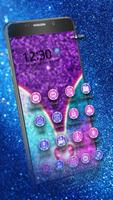 Glitter Zipper Theme Poster