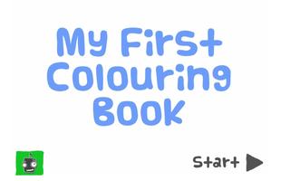 My First Colouring Book - Free Poster