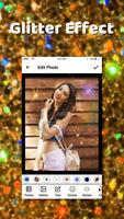 برنامه‌نما Glitter Effect Photo Editor عکس از صفحه