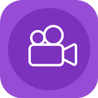 Video chat : cam chat أيقونة