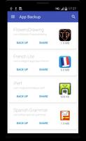 App Backup Plakat