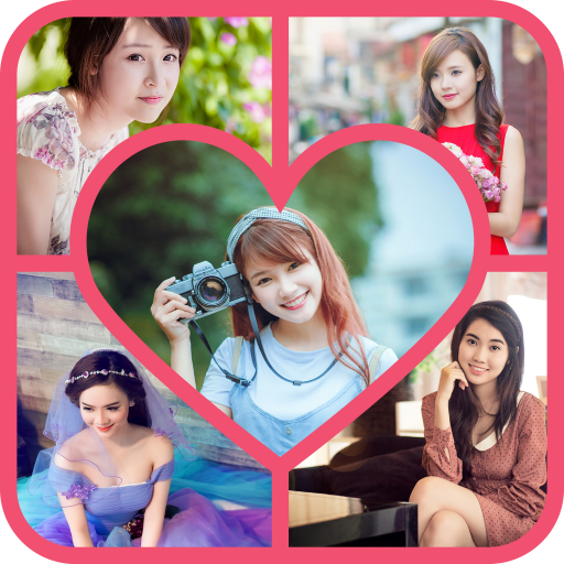 Picture Grid Collage Art