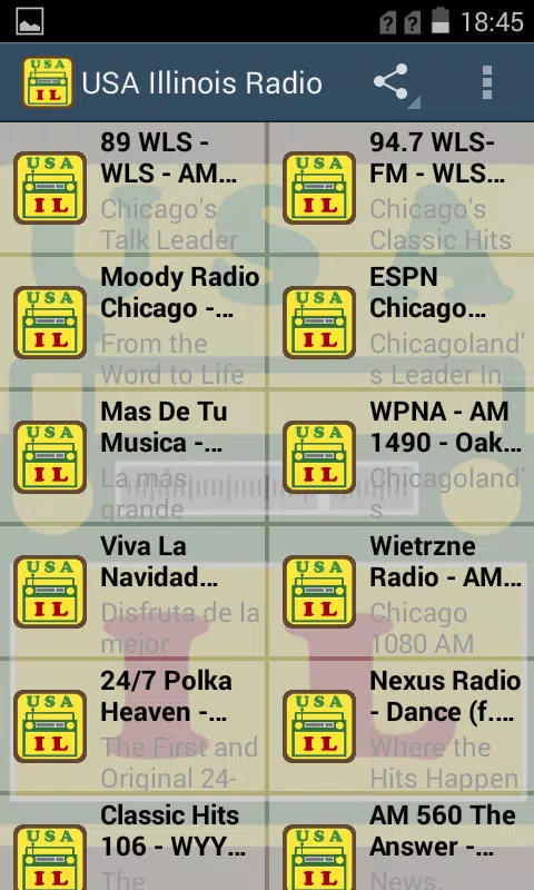 USA Illinois Radio APK للاندرويد تنزيل