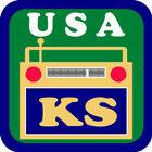 USA Kansas Radio أيقونة