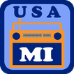 USA Michigan Radio Stations アイコン