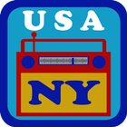 USA New York Radio biểu tượng