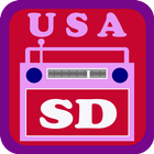USA South Dakota Radio ikona