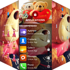 Teddy Bear App Lock Theme 圖標