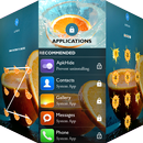 Orange App Lock Theme-APK