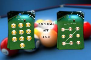 Pool Ball App Lock Theme Affiche