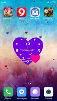 برنامه‌نما Love Live Clock Wallpaper عکس از صفحه