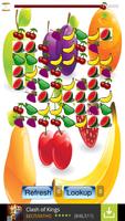 Funny Fruits Match syot layar 1