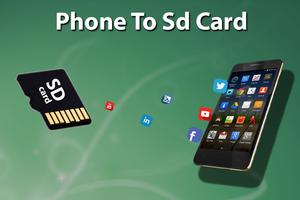 App to SD card poster