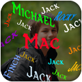 My Name animation screen LWP