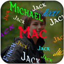 My Name animation screen LWP-APK